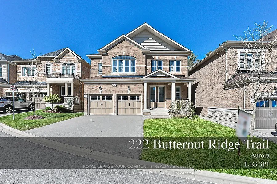 222 Butternut Ridge Tr, Aurora, ON L4G 3P1