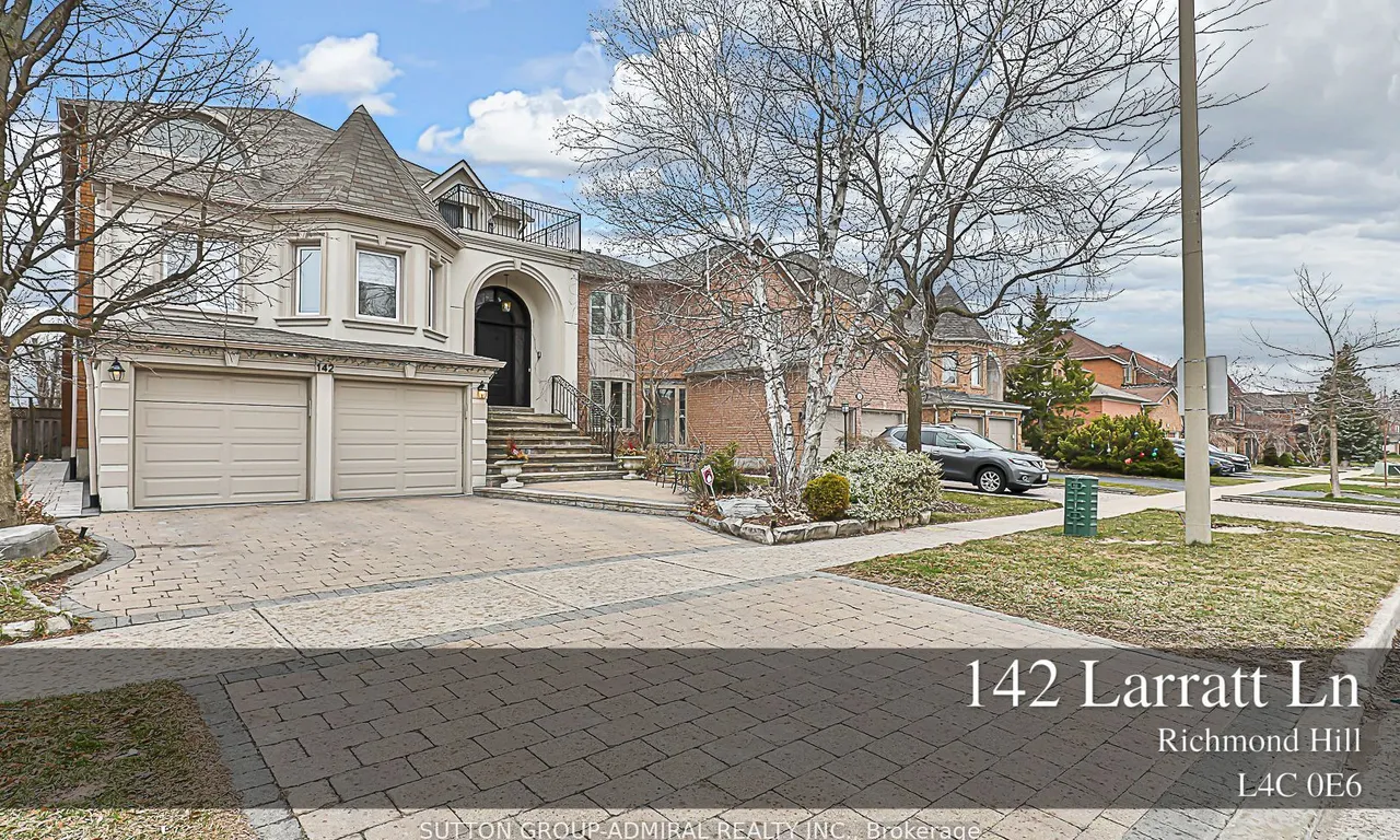 142 Larratt Lane, Richmond Hill, ON L4C 0E6