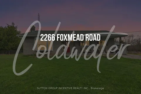 2266 FOXMEAD Road, Oro-Medonte, ON L0K 1E0