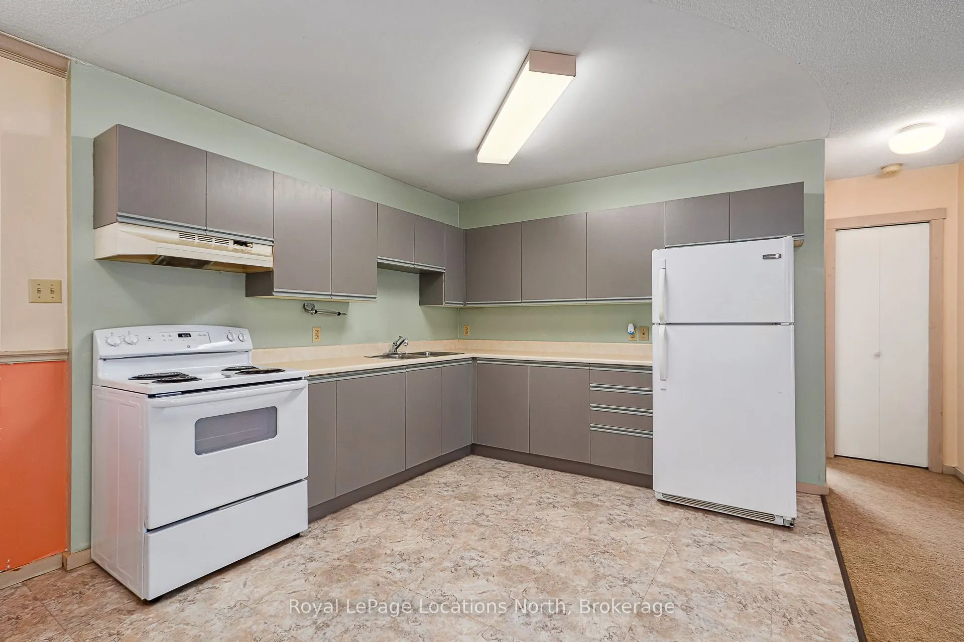 Condo Apartment kitchen at 891 River Road Wasaga Beach