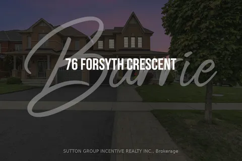 76 Forsyth Crescent, ON L4N 6R1