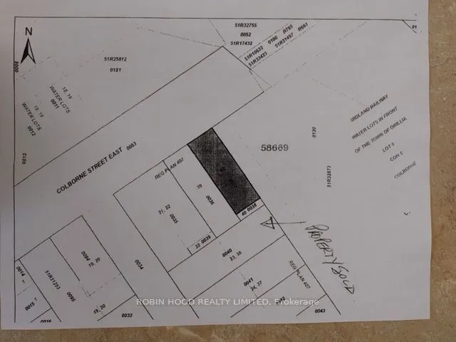 Vacant Land at 117 Colborne Street in Orillia - MLS# S12563838