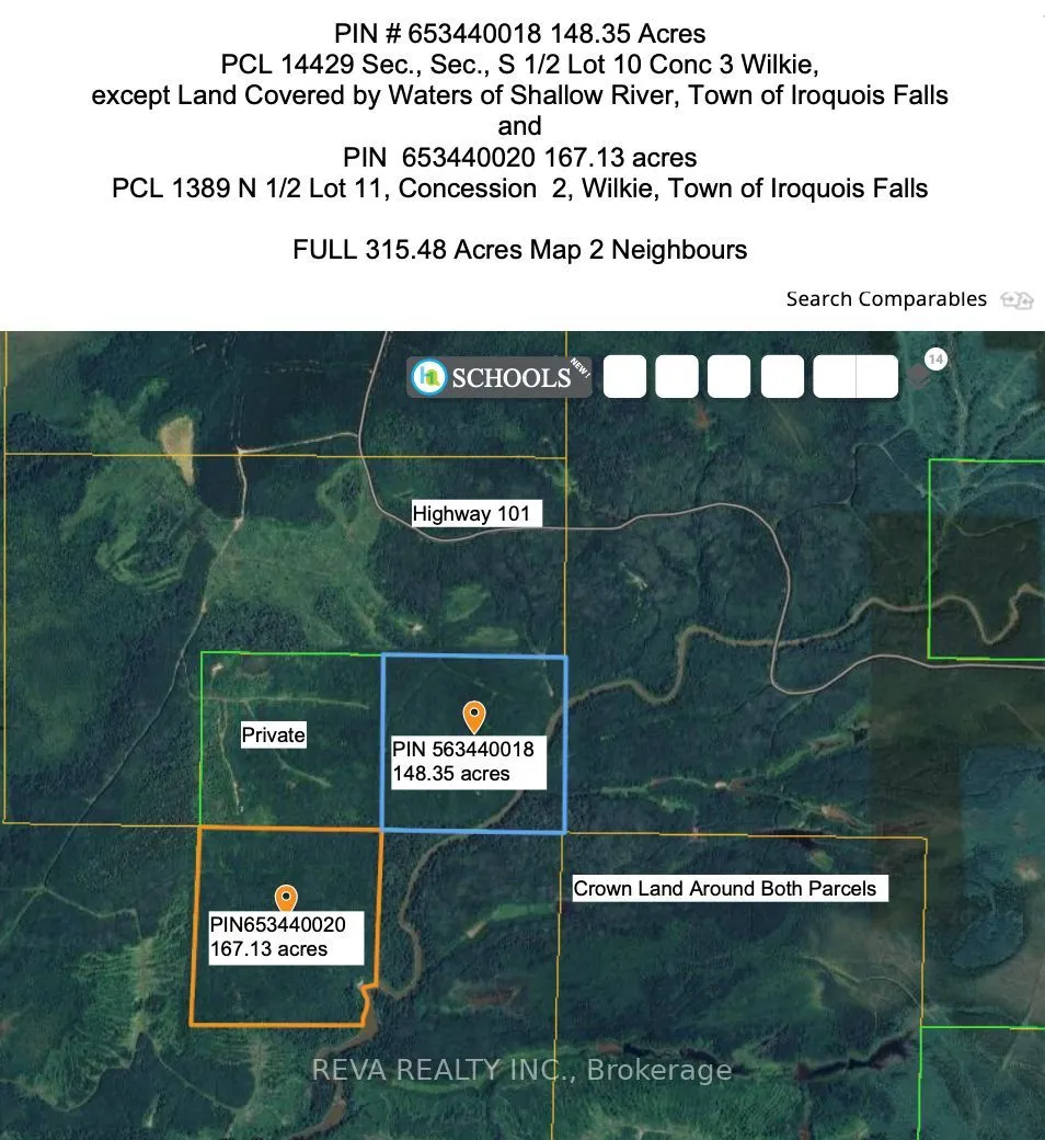 N1/2 Lot 11 Con 2 Wilkie N/A, ON P0K 1G0