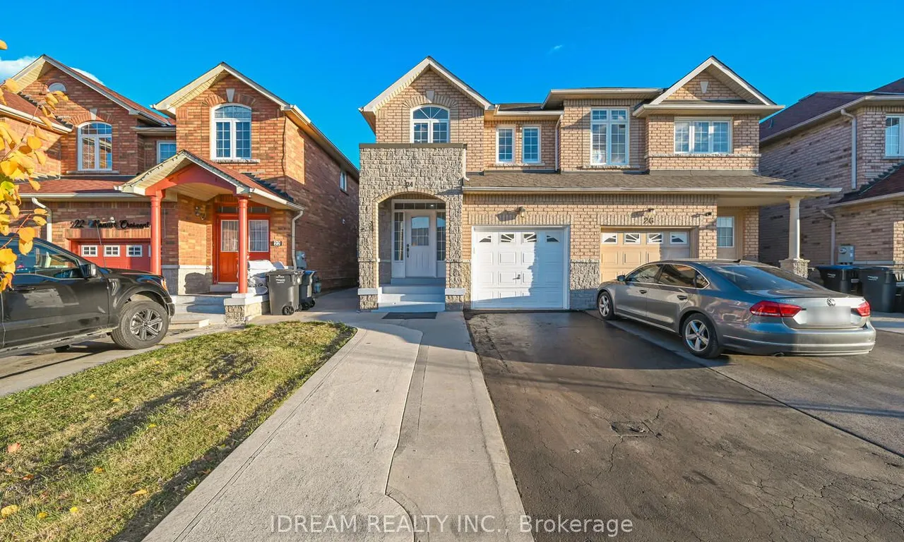 24 Mannel Cres, Brampton, ON L6Y 5E2