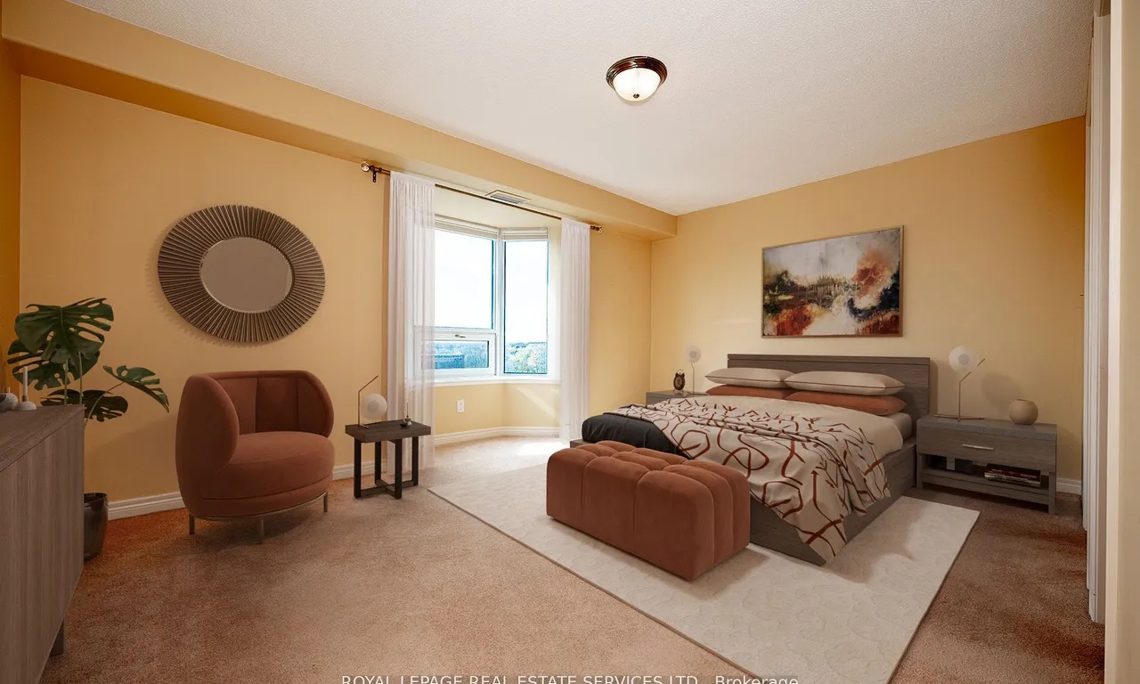 Condo Apt living room at 1272 Ontario St Burlington