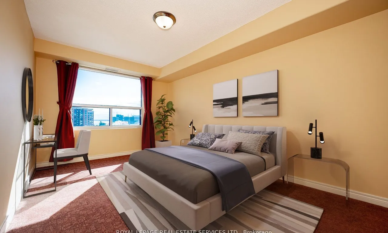 Condo Apt kitchen at 1272 Ontario St Burlington