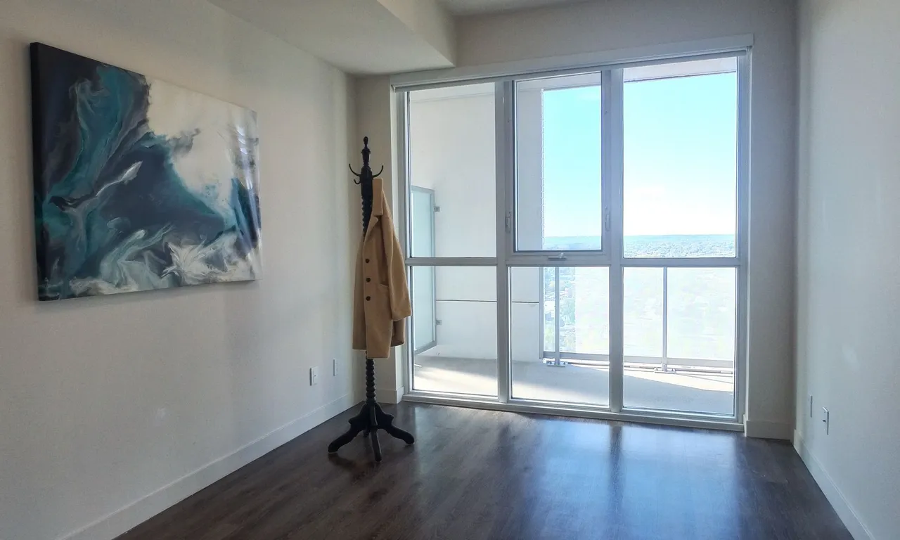 Condo Apt living room at 2087 Fairview St Burlington