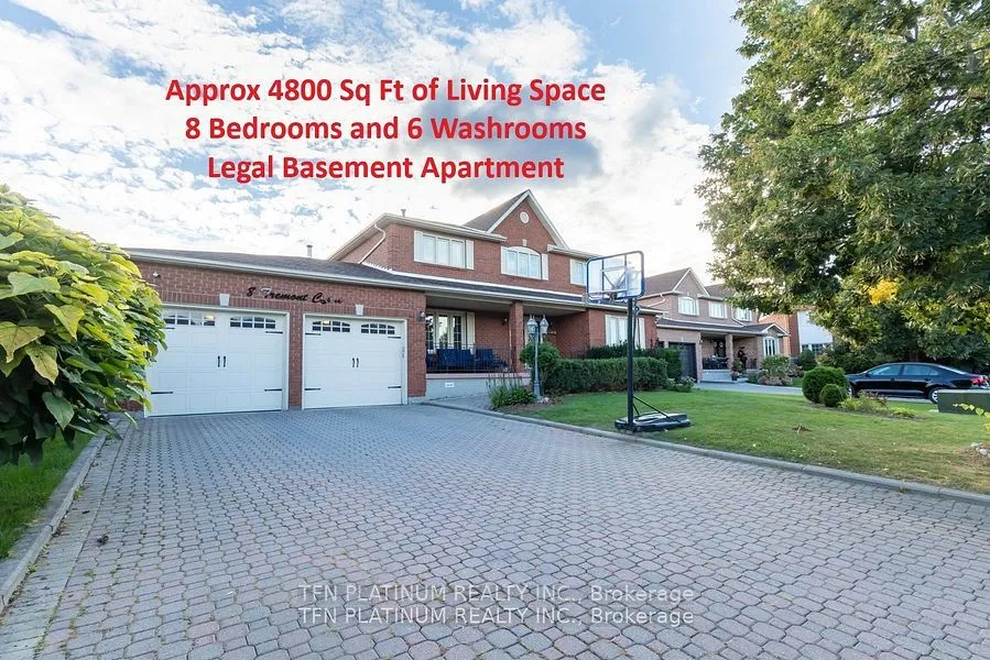 8 Tremont Crt, Brampton, ON L6Z 4C8