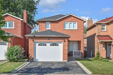 63 Candy Cres, Brampton, ON L6X 4A1
