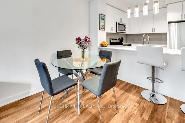 Condo Apt kitchen at 320 Plains Rd Burlington