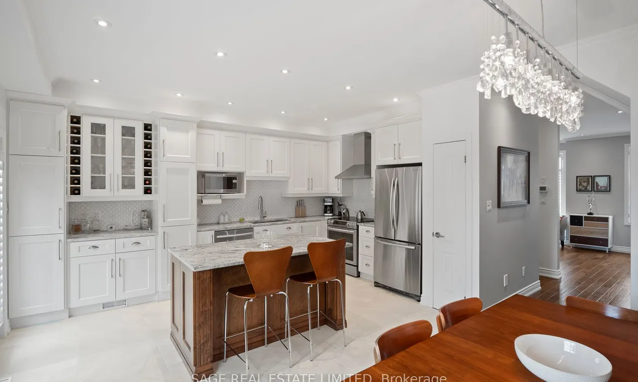 Att/Row/Twnhouse living room at 57 Market Garden Mews Toronto