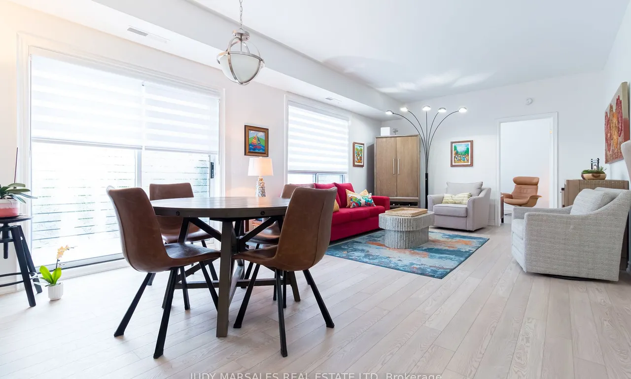 Condo Apt living room at 5188 Lakeshore Rd Burlington