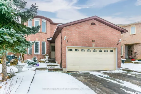 31 CASTLEHILL Rd, Brampton, ON L6X 4E3