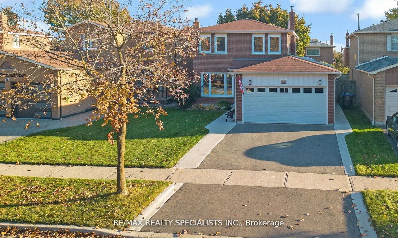12 Willowcrest Crt, Brampton, ON L6X 2X8