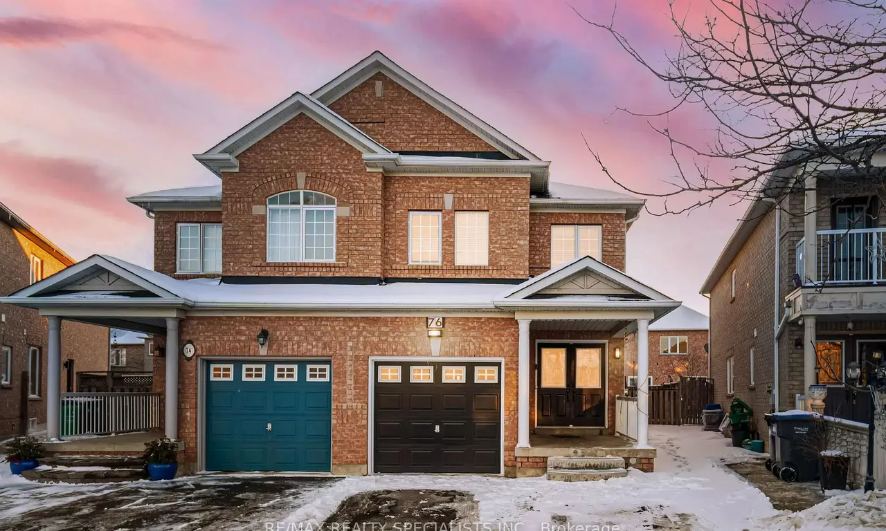 76 Dewridge Crt, Brampton, ON L6R 3C1