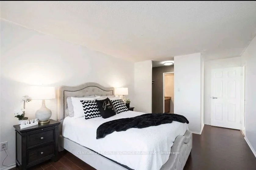 Condo Apt living room at 21 Markbrook Lane Toronto