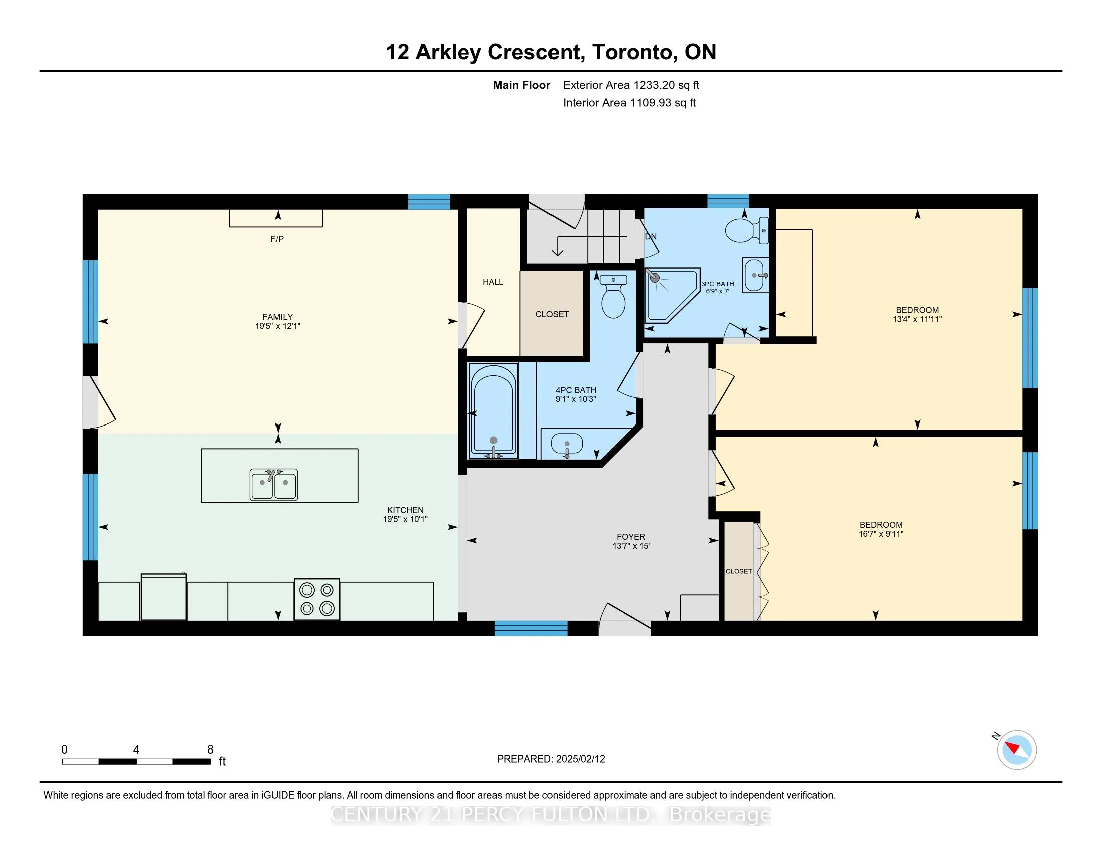 12 Arkley Crescent, Toronto, ON M9R 3S3