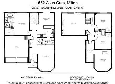 1652 Allan Crescent, Milton, ON L9T 5Z7