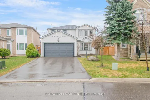21 Hawkway Court, Brampton, ON L6Y 4K7