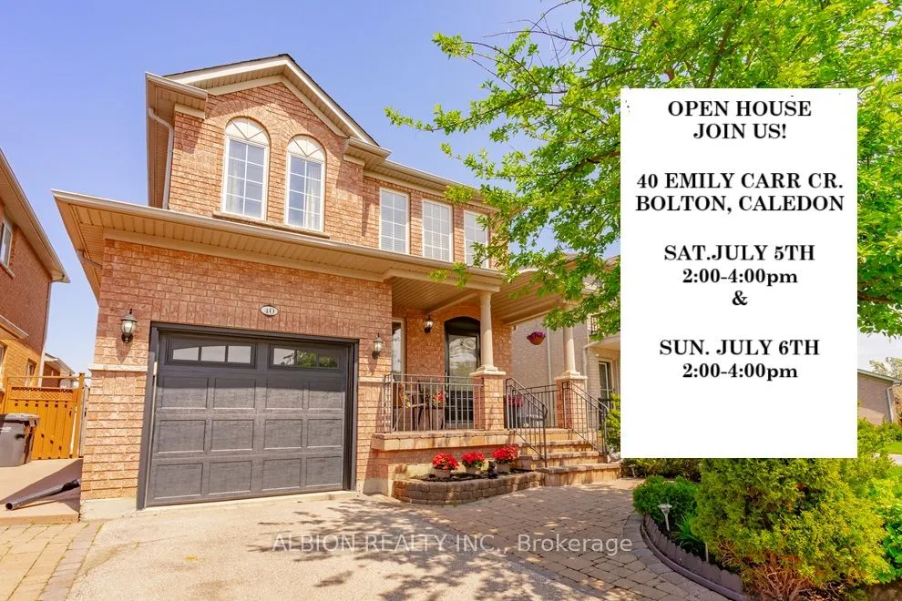 40 Emily Carr Crescent, ON L7E 2K9