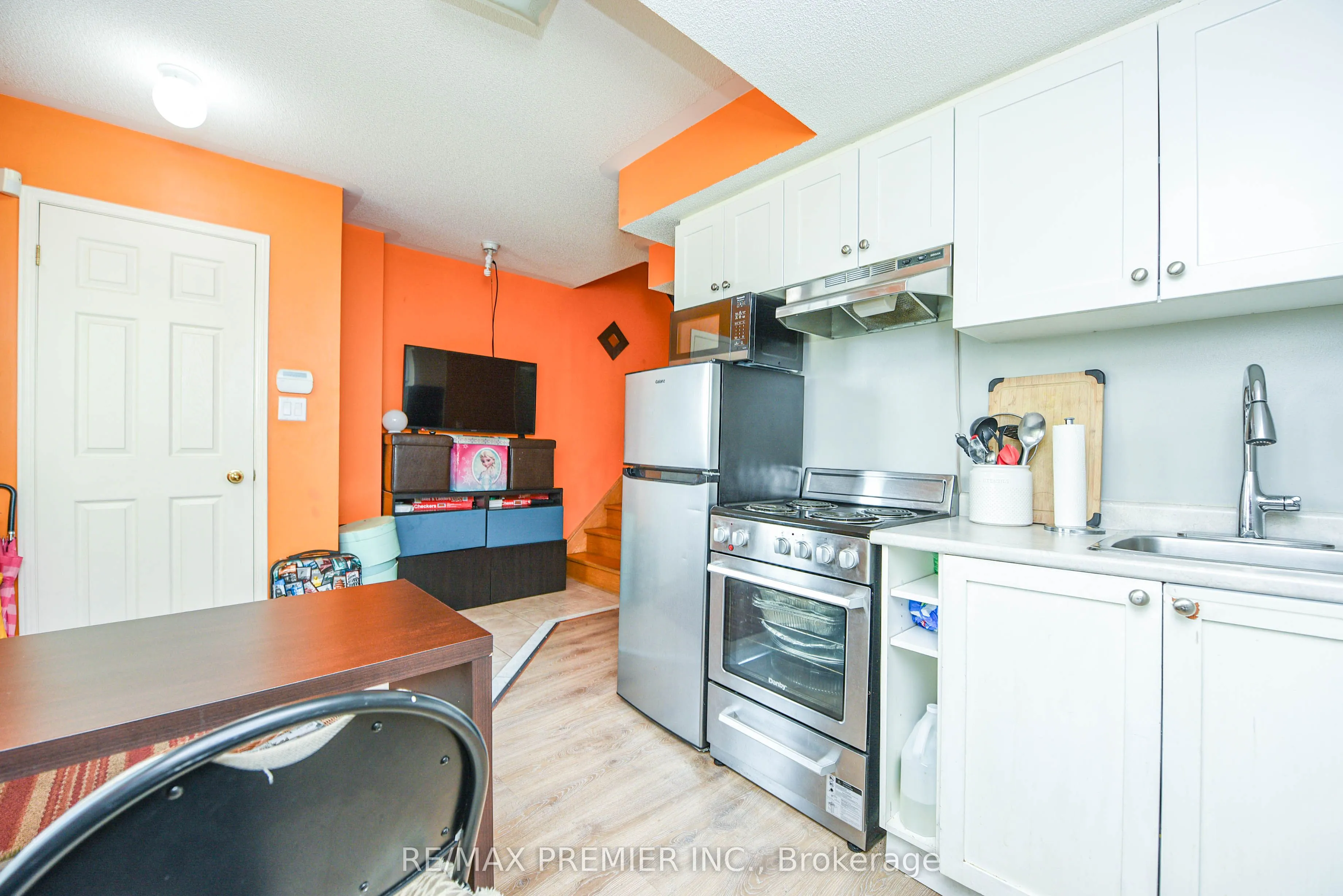 Att/Row/Townhouse interior view at 163 Torbarrie Road Toronto