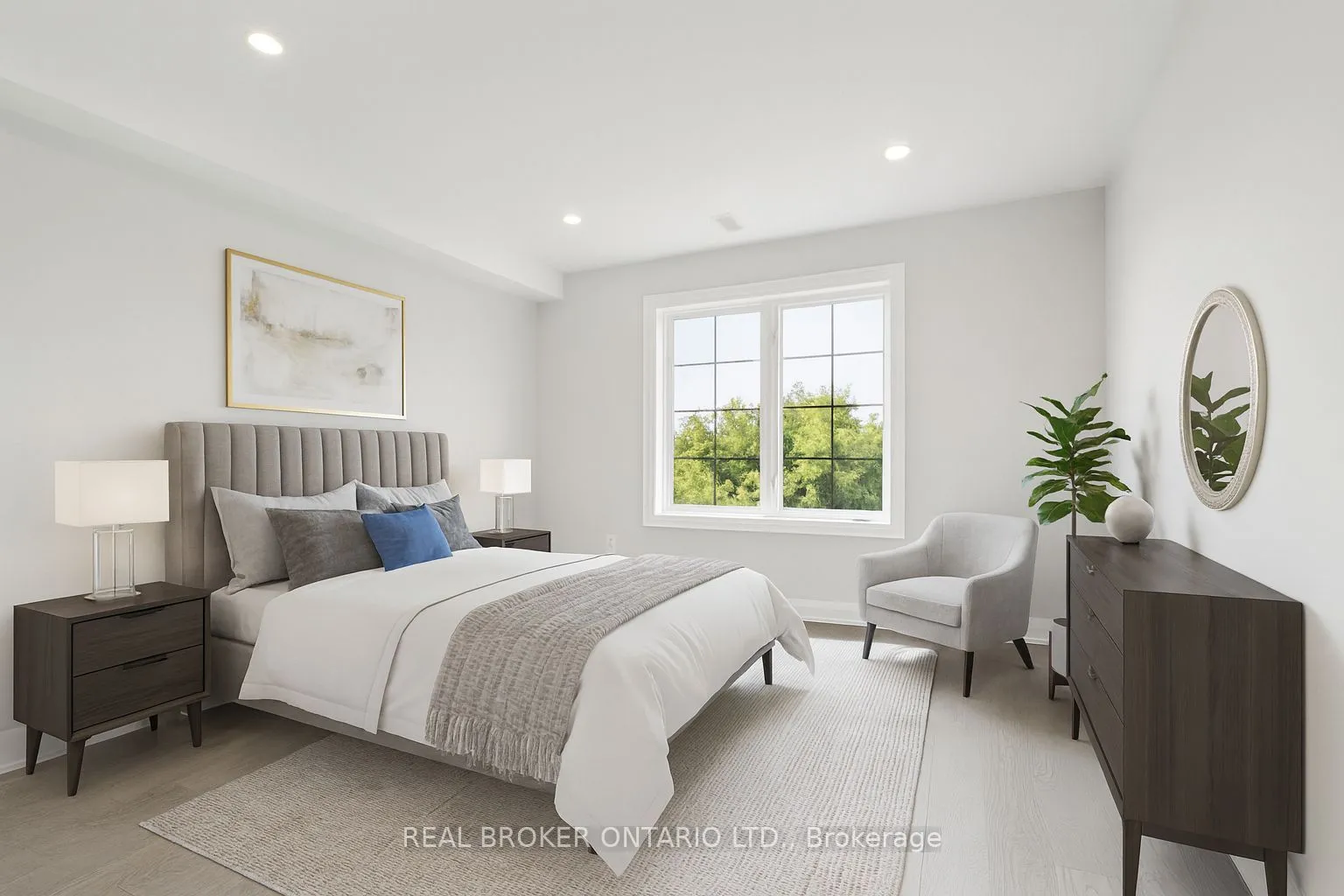 Detached living room at 108 Hatherley Road Toronto