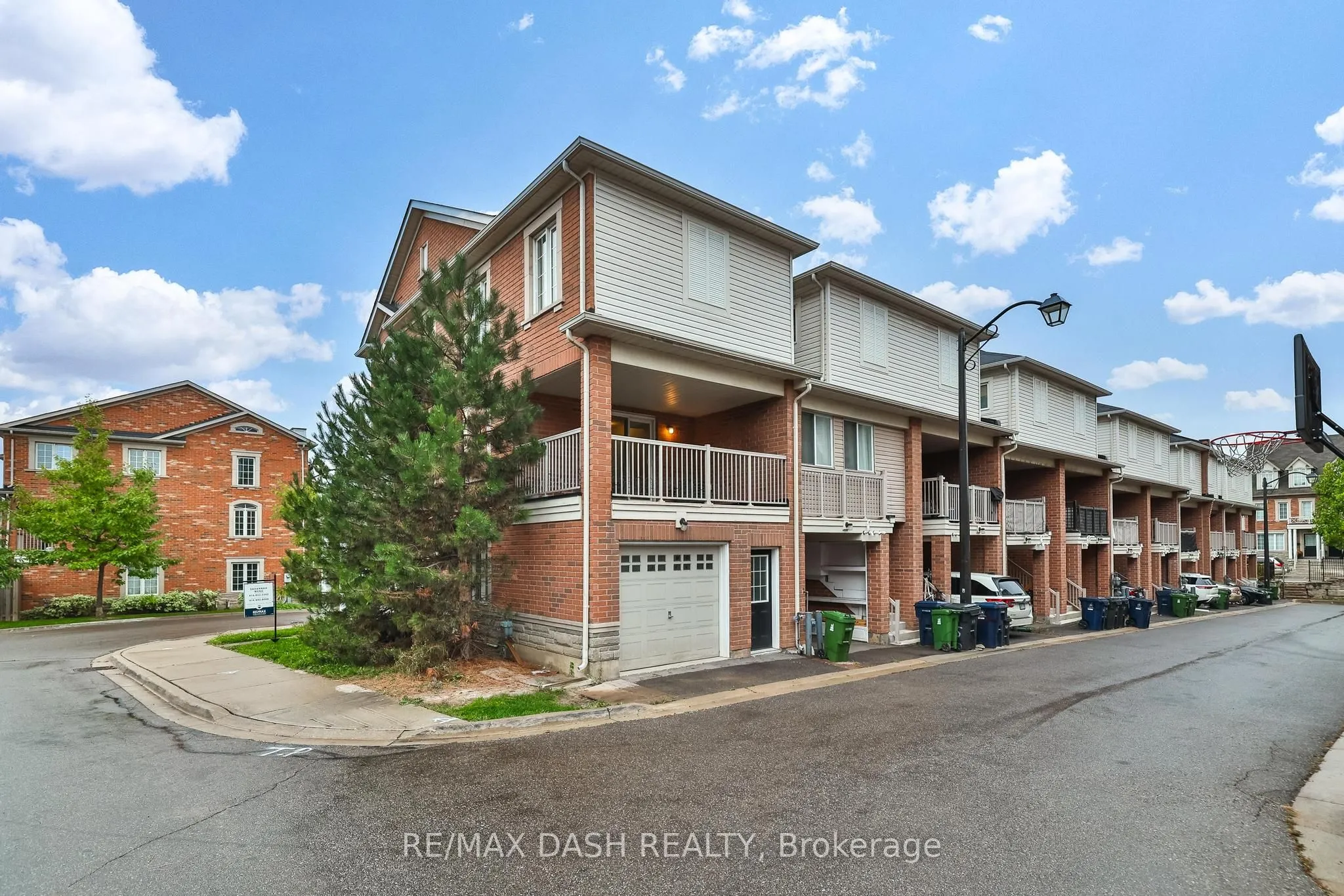 Att/Row/Townhouse interior view at 57 Ted Wray Circle Toronto