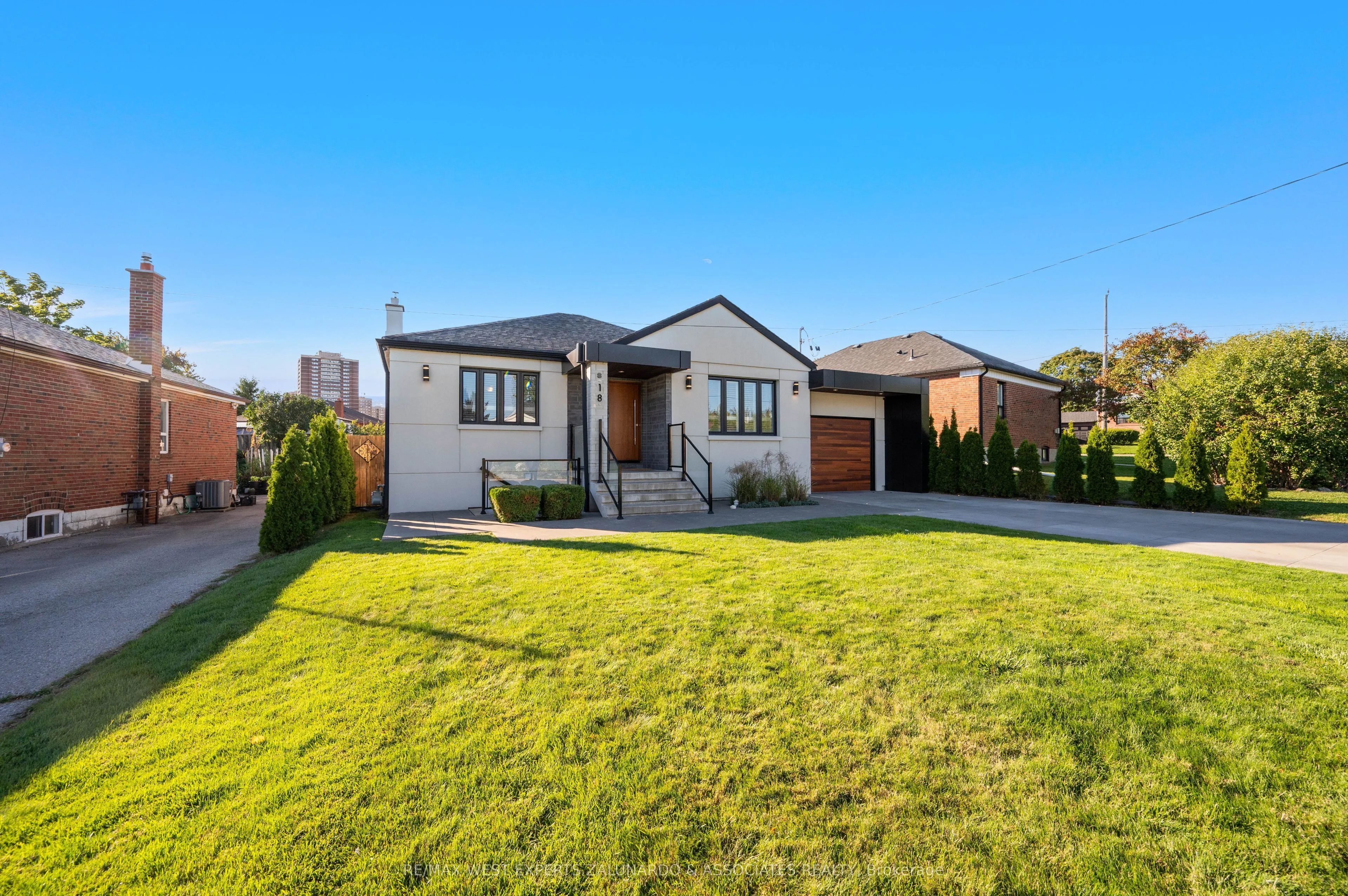 Detached living room at 18 Smallwood Drive Toronto