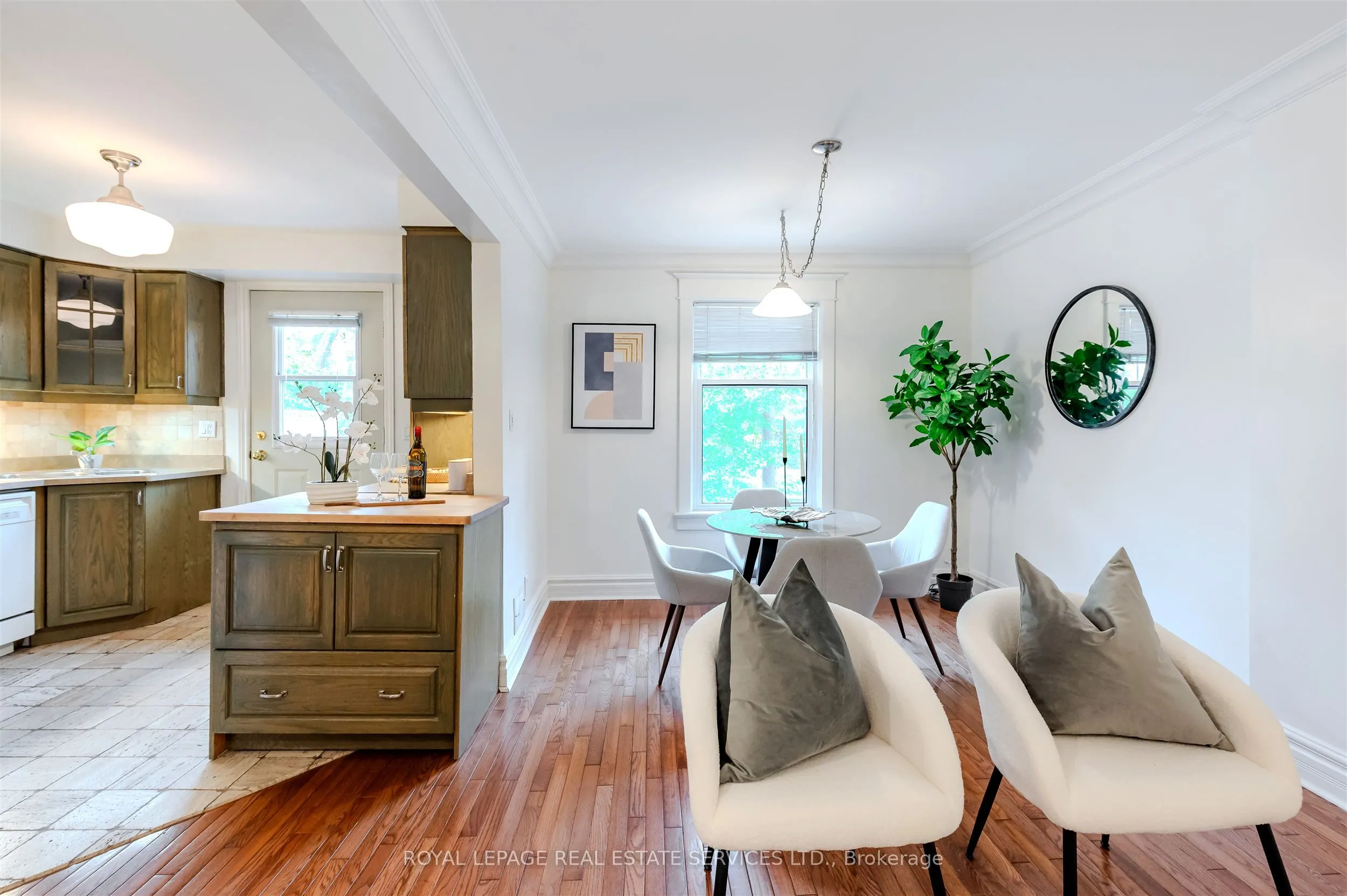 Duplex kitchen at 93 Medland Crescent Toronto