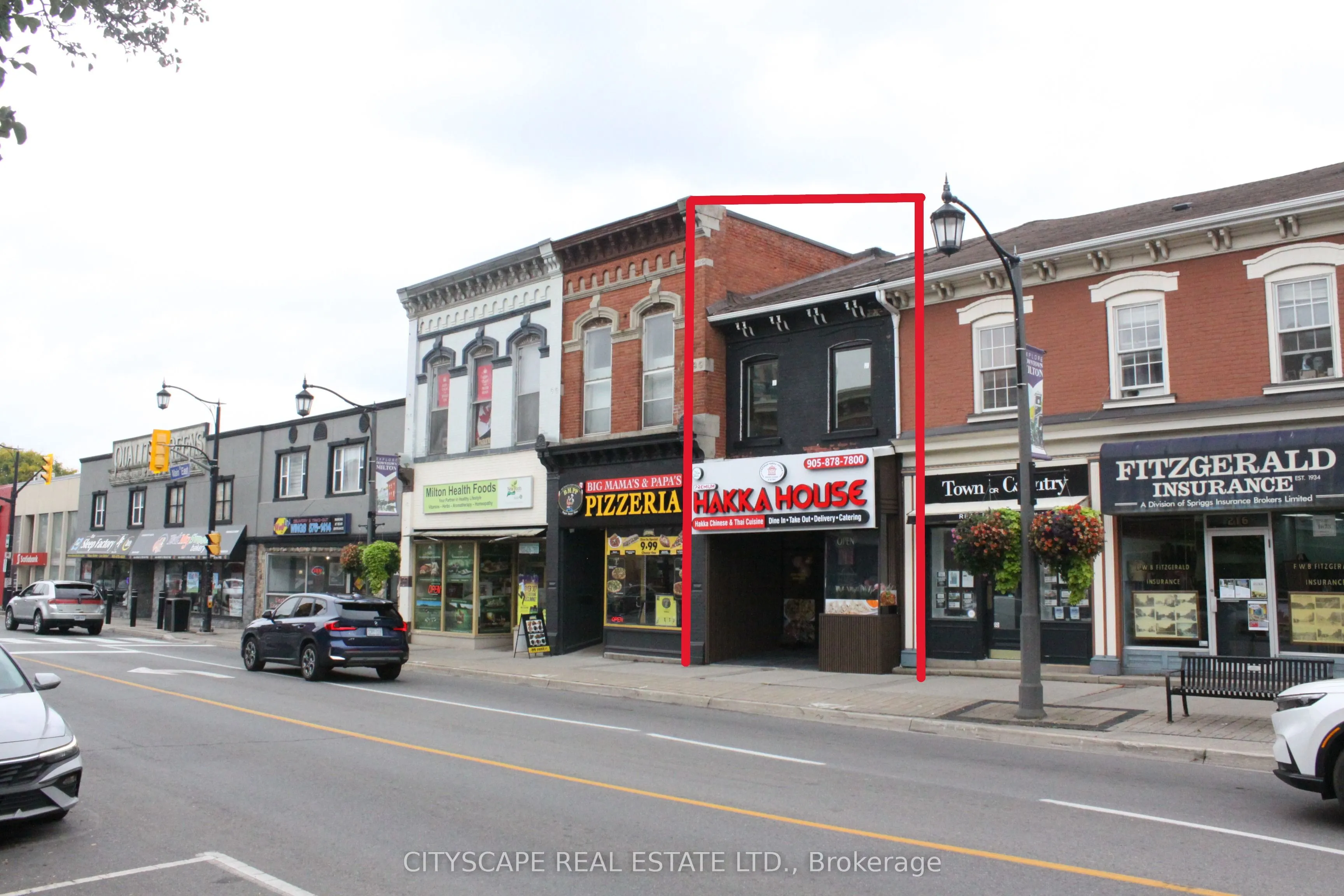 Store W Apt/Office 2 bedroom 2 bathroom at 220 Main Street in Milton - MLS# W12497846