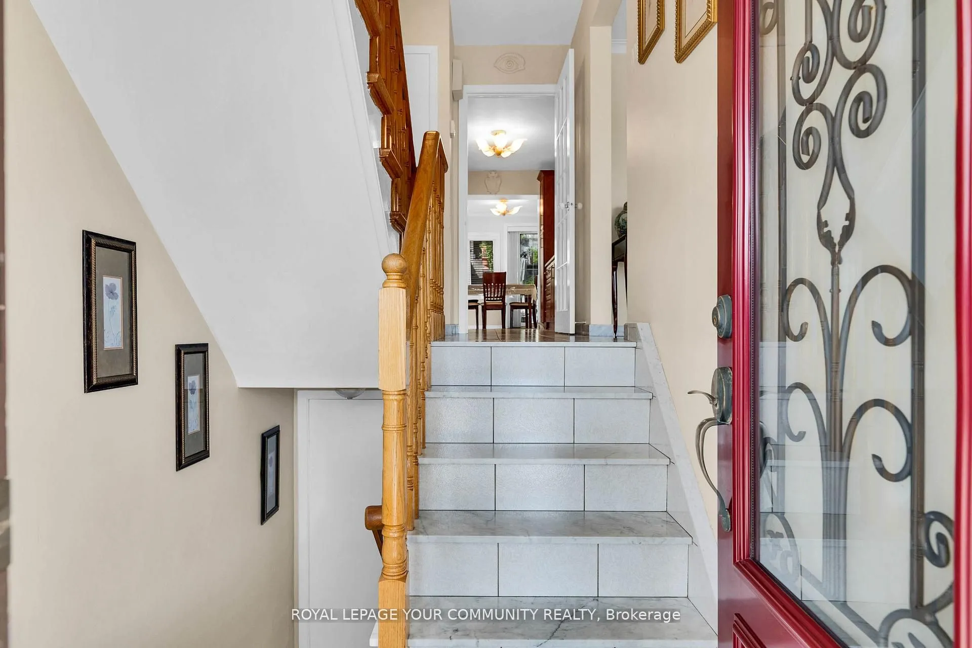 Semi-Detached  kitchen at 119 Dalrymple Drive Toronto