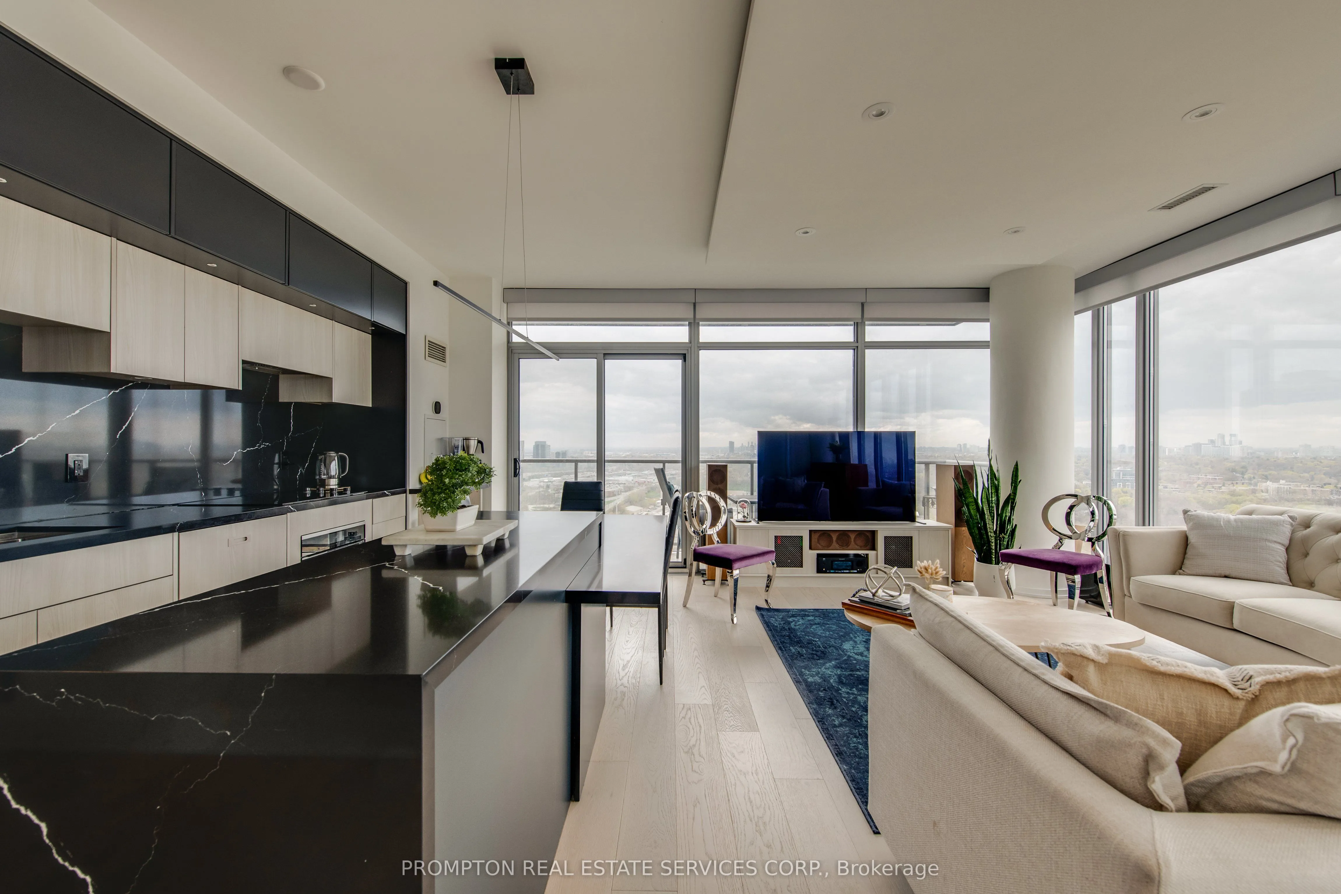 Condo Apartment kitchen at 105 The Queensway N/A Toronto