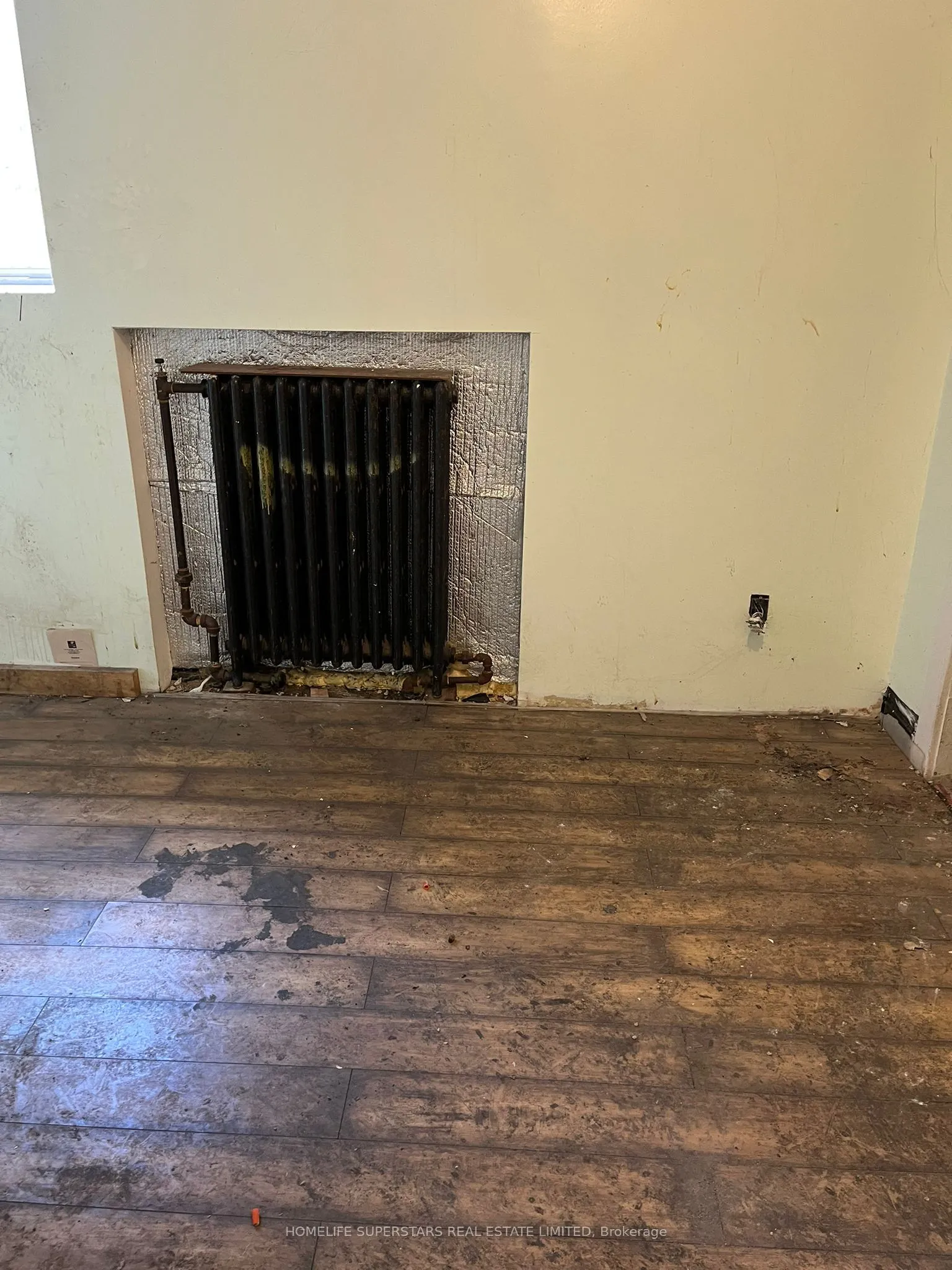 Semi-Detached  living room at 2553 Dundas Street Toronto