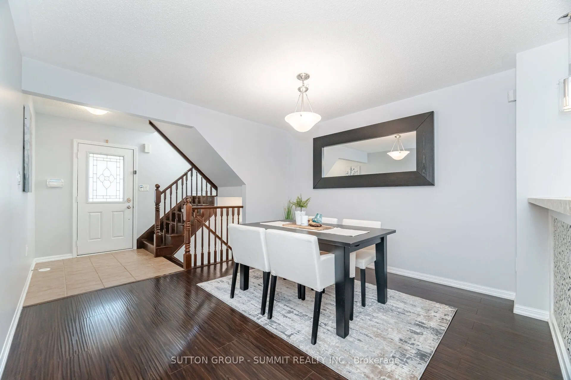 Att/Row/Townhouse living room at 891 McEwan Drive Milton