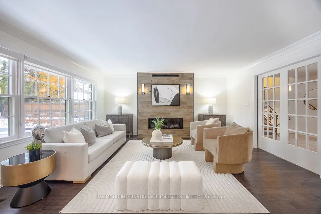 Detached living room at 444 The Kingsway N/A Toronto