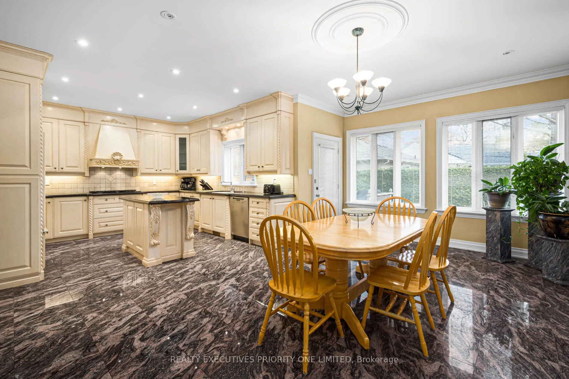 Detached interior view at 7 Finchley Road Toronto