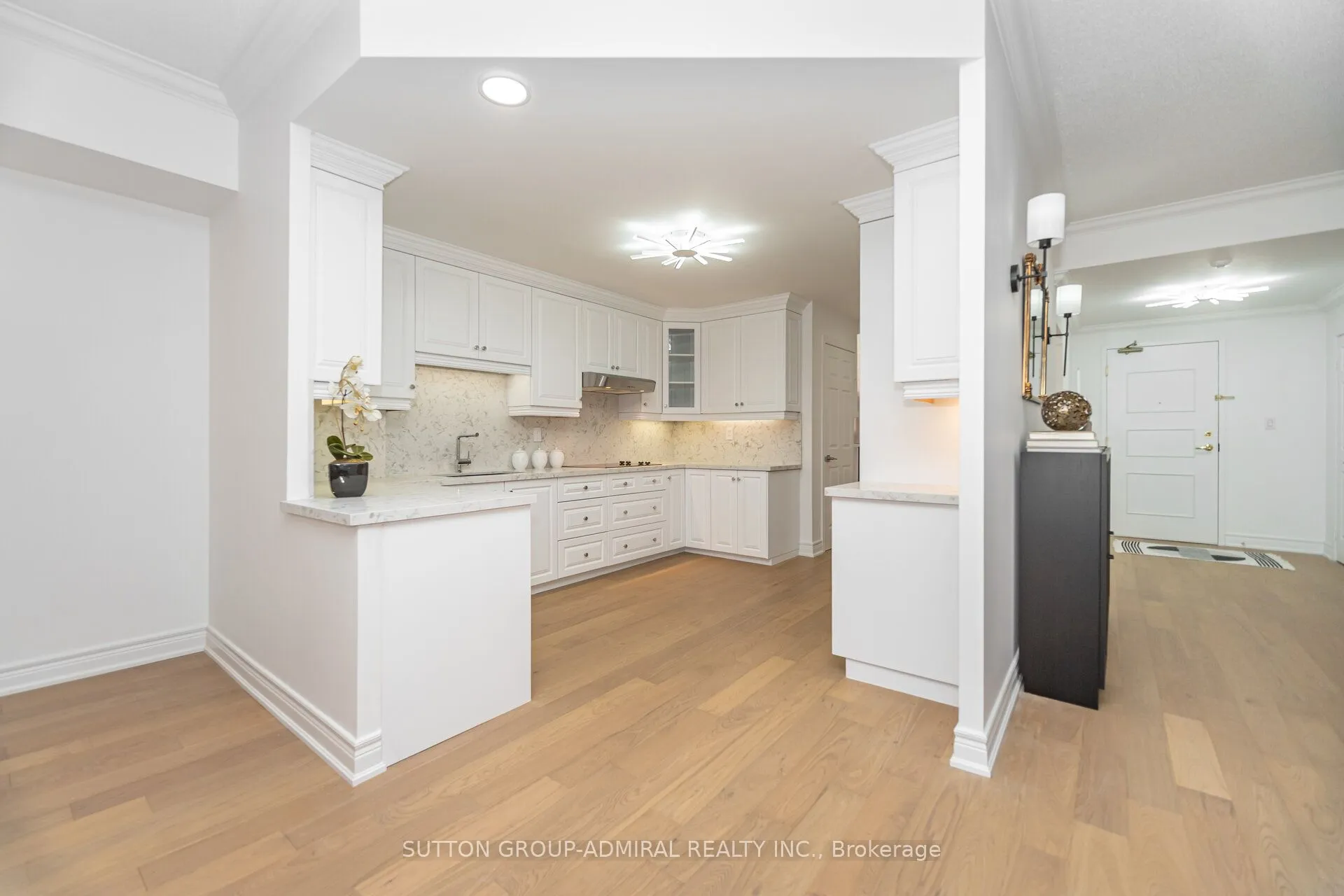 Condo Apartment living room at 30 Anglesey Boulevard Toronto