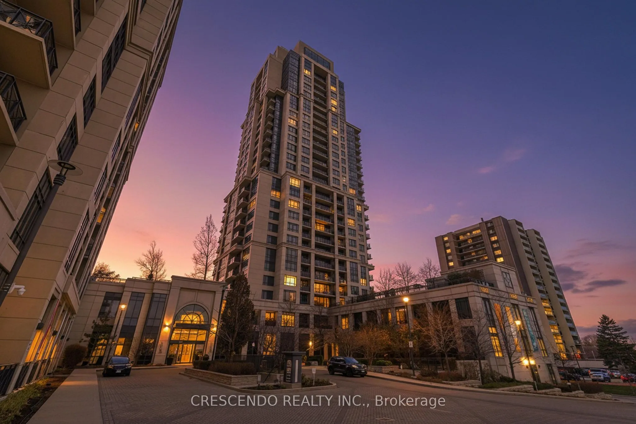 Condo Apartment interior view at 6 Eva Road Toronto