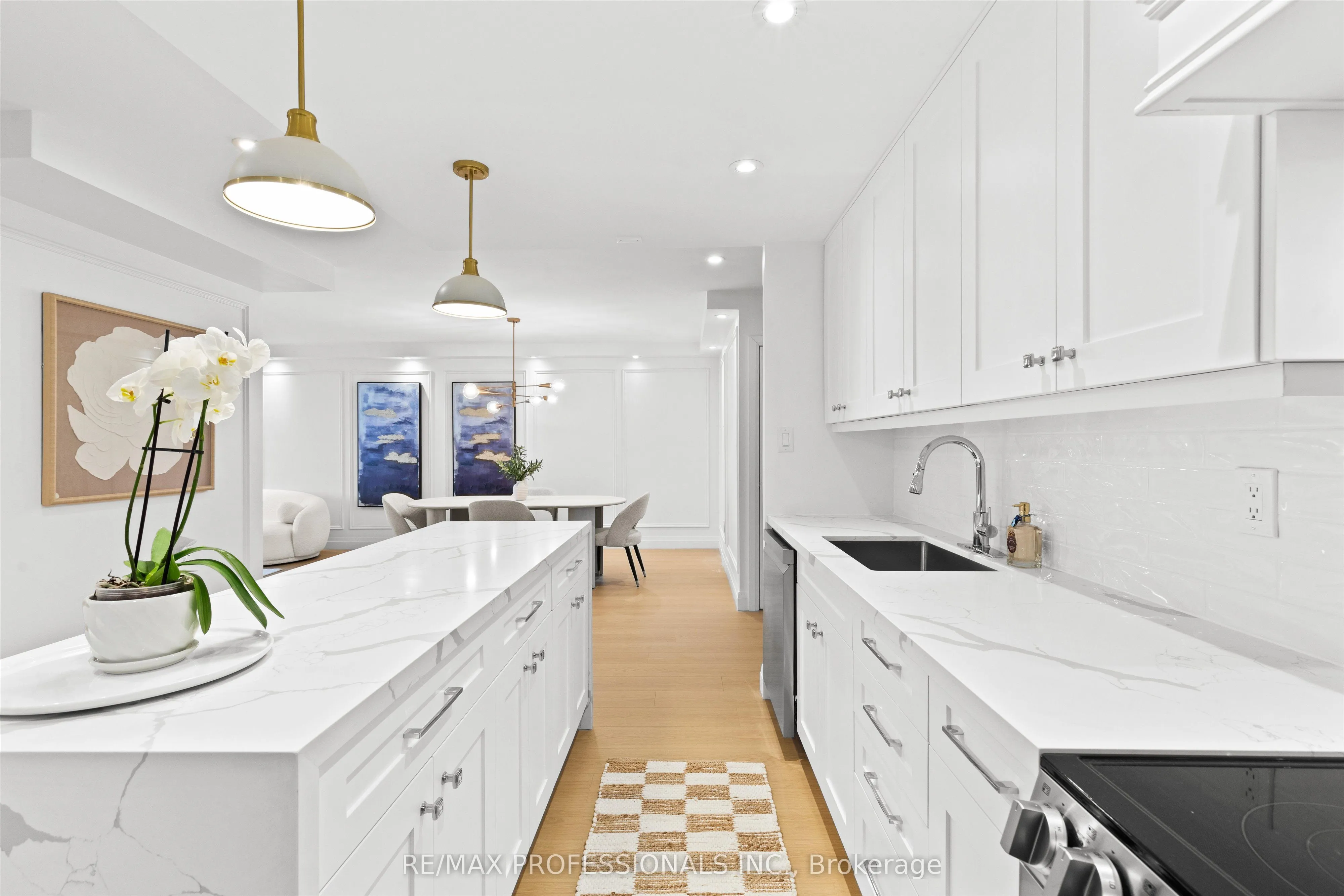 Condo Apartment living room at 820 Burnhamthorpe Road Toronto