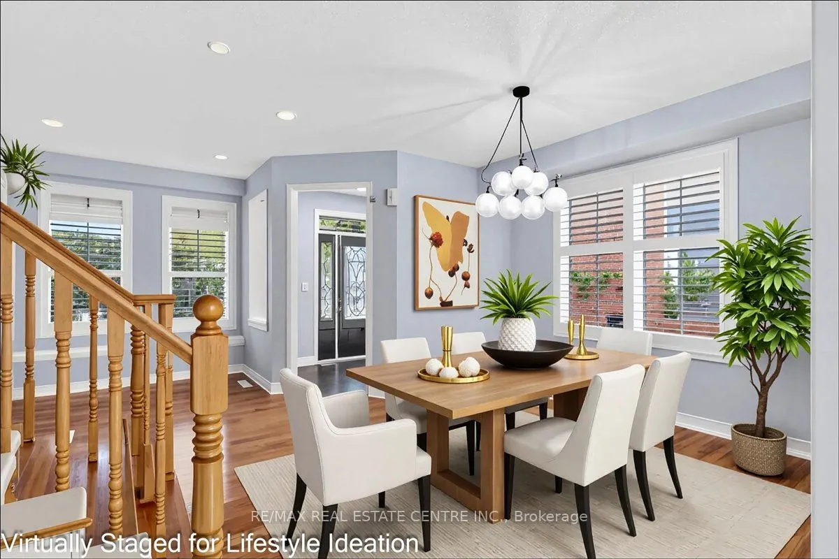 Detached living room at 852 Bessy Trail Milton