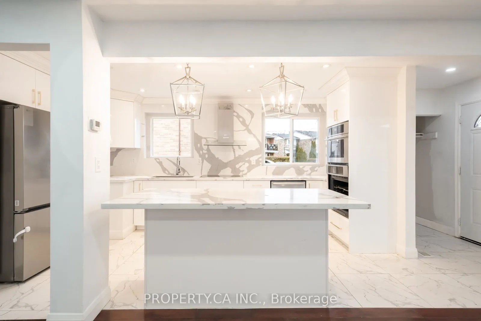 Semi-Detached  living room at 76 Ruthmar Crescent Toronto