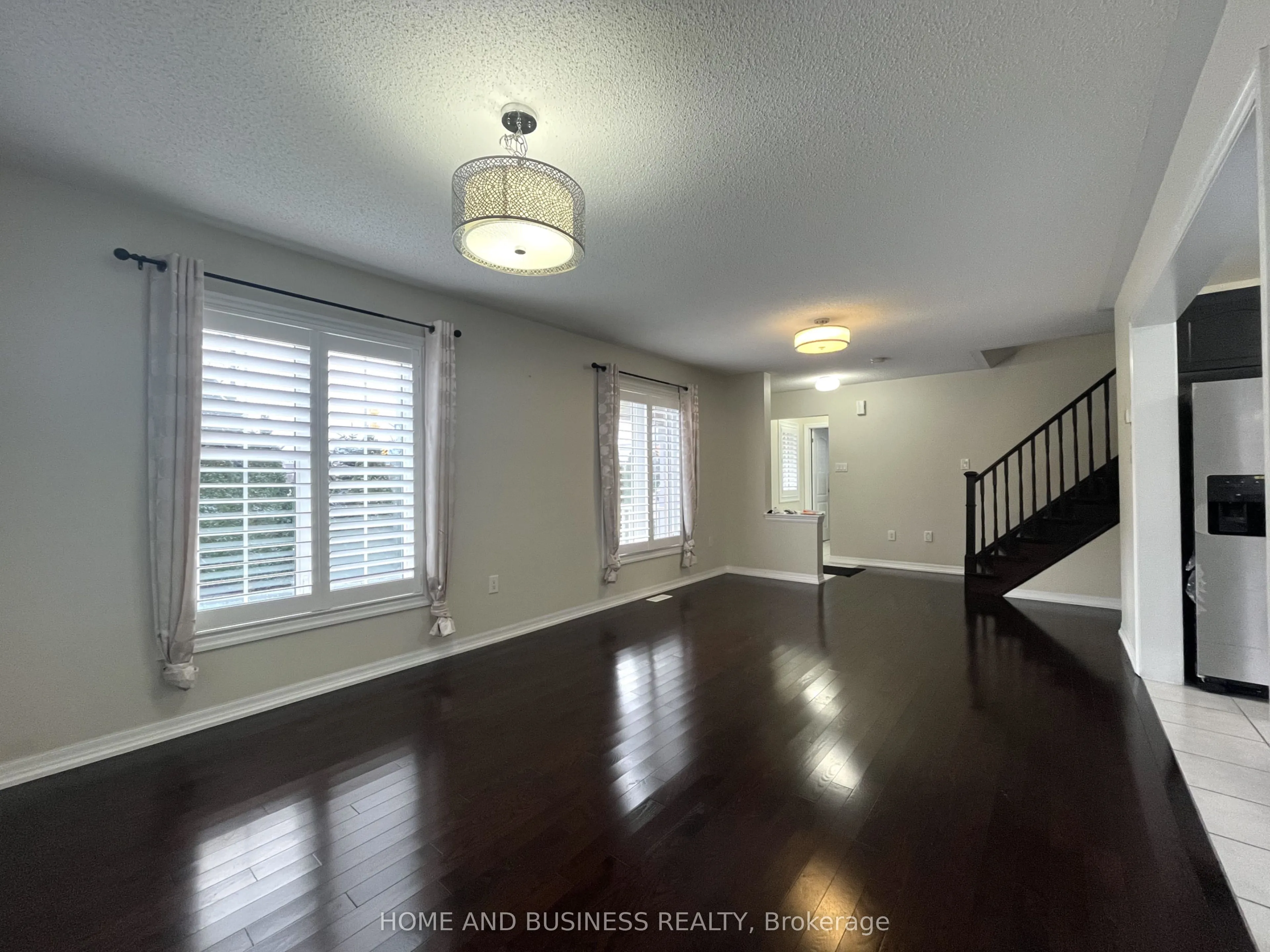 Detached living room at 150 Leiterman Drive Milton