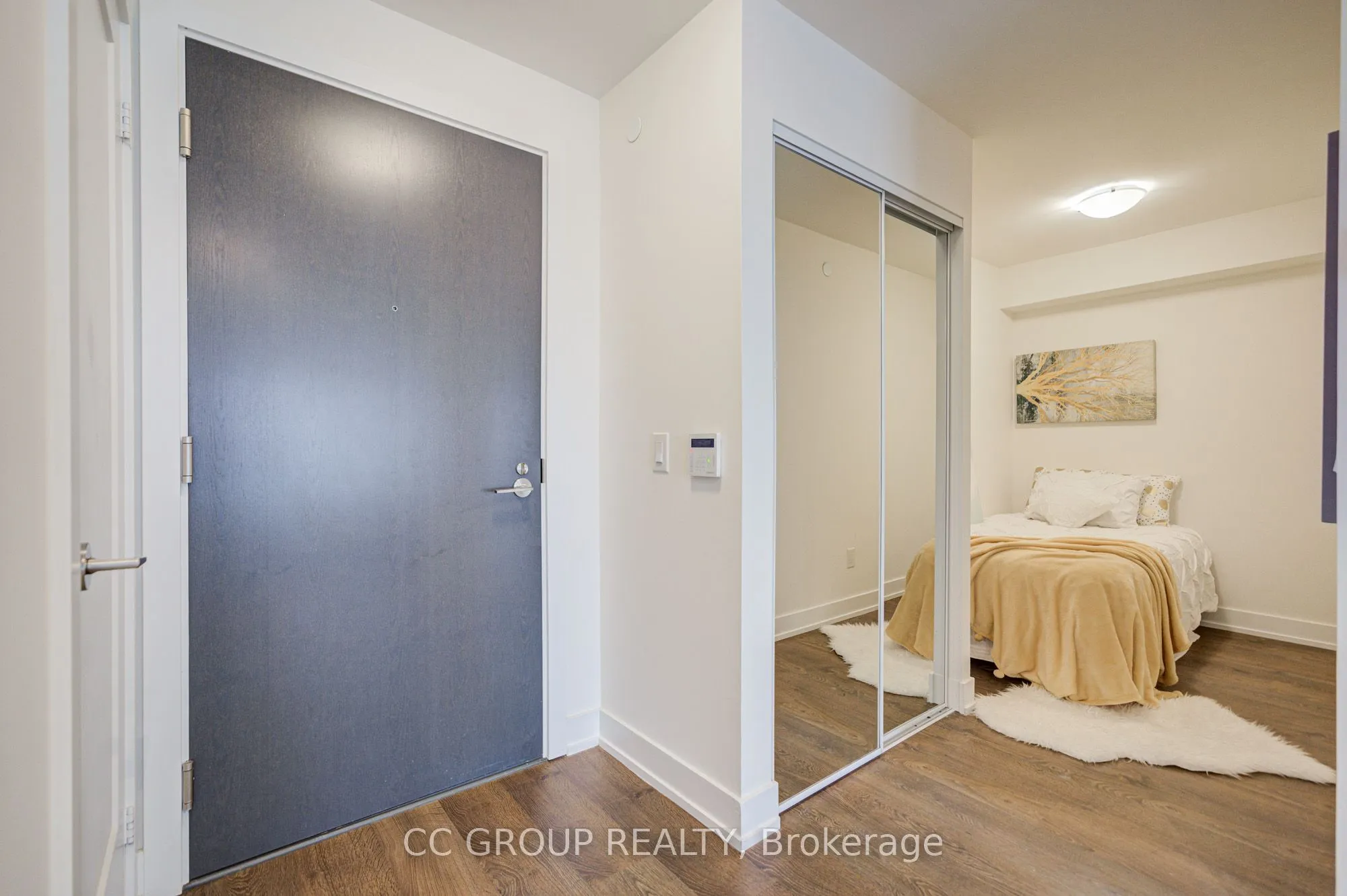 Condo Apartment kitchen at 5 Mabelle Avenue Toronto