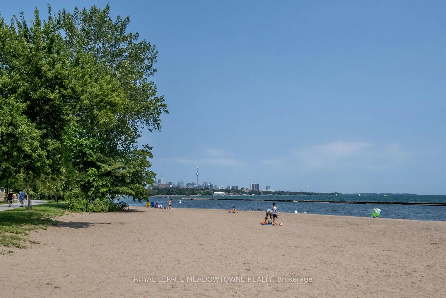 Condo Apartment living room at 1926 Lake Shore Boulevard Toronto