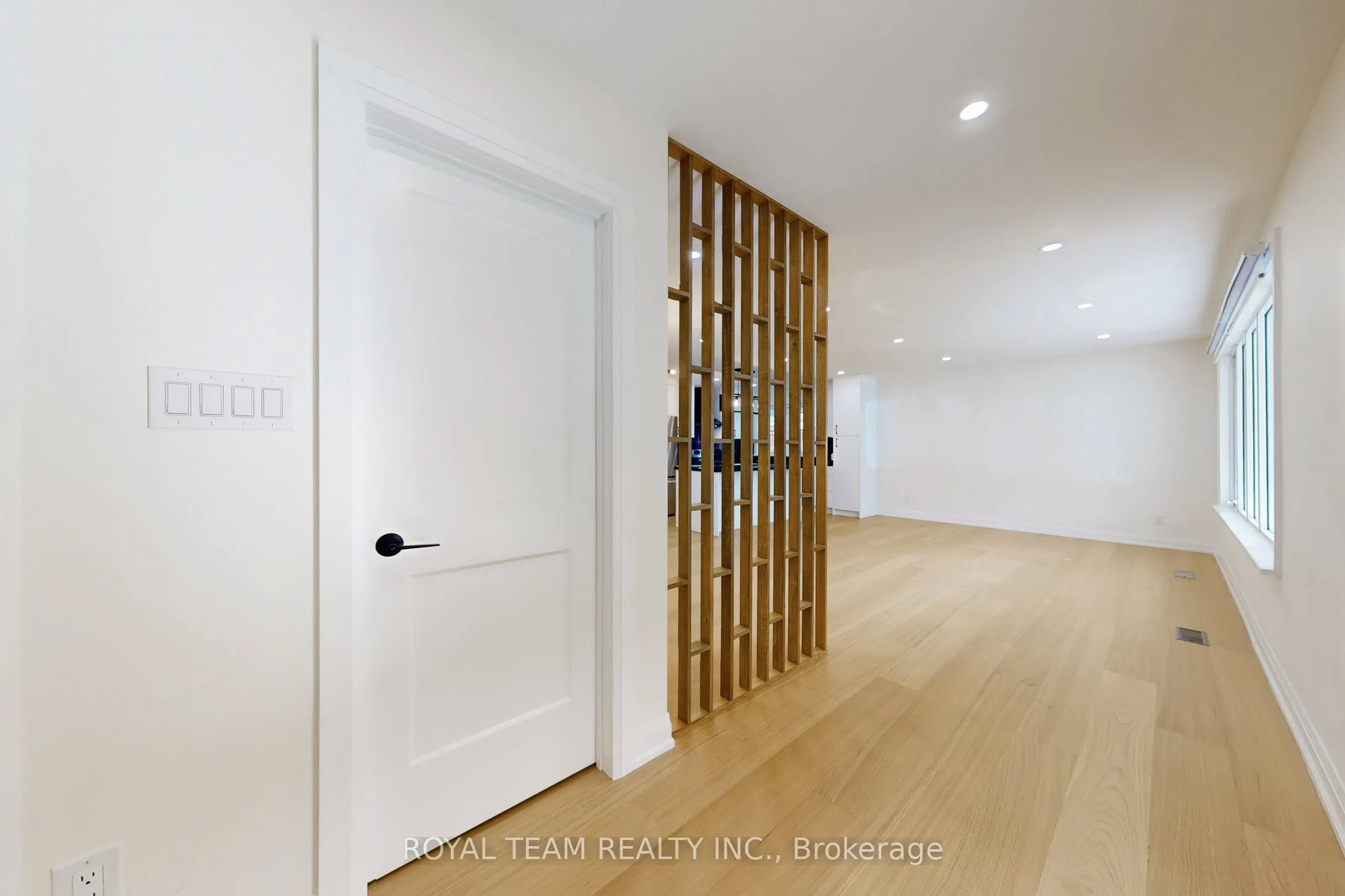 Detached living room at 37 Markland Drive Toronto