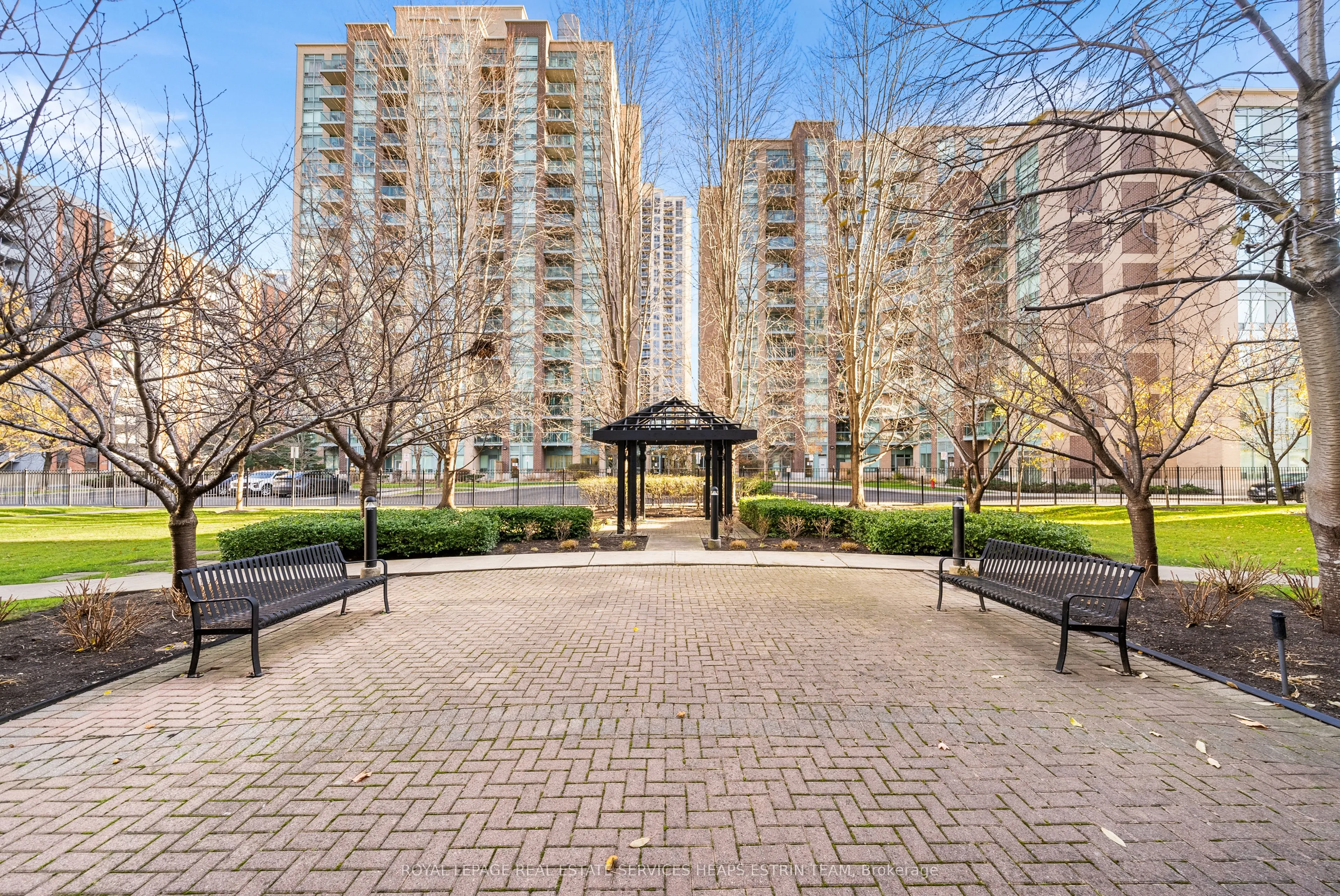 Condo Apartment living room at 11 Michael Power Place Toronto