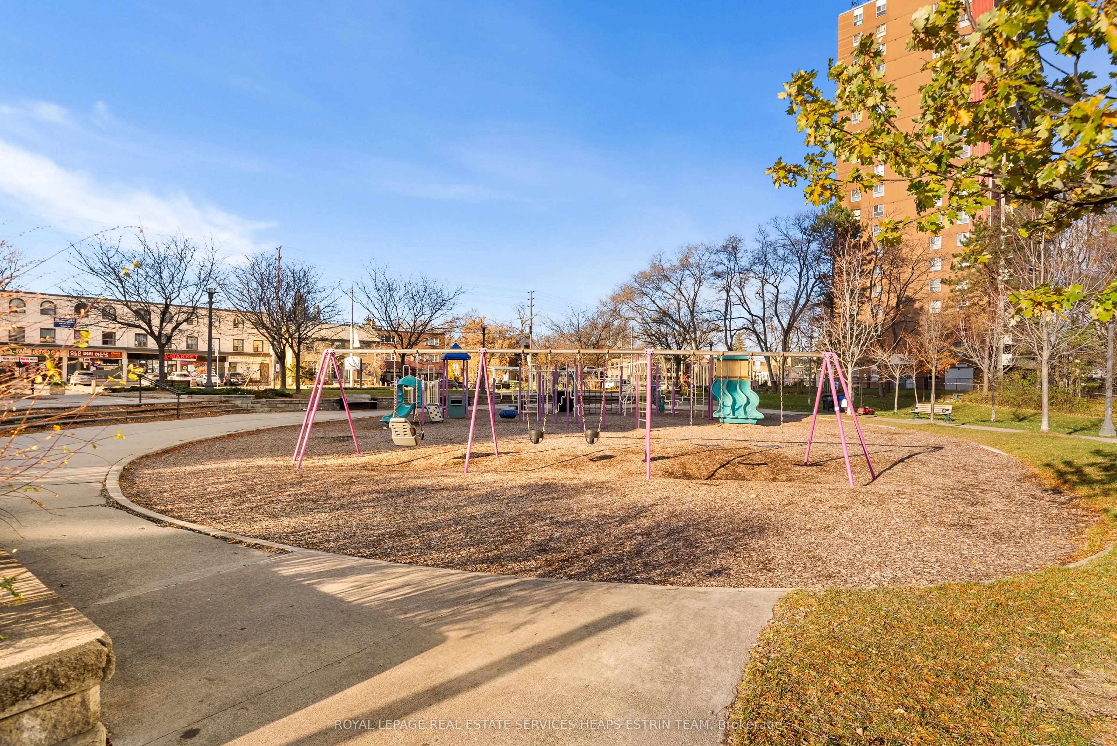 Condo Apartment kitchen at 11 Michael Power Place Toronto