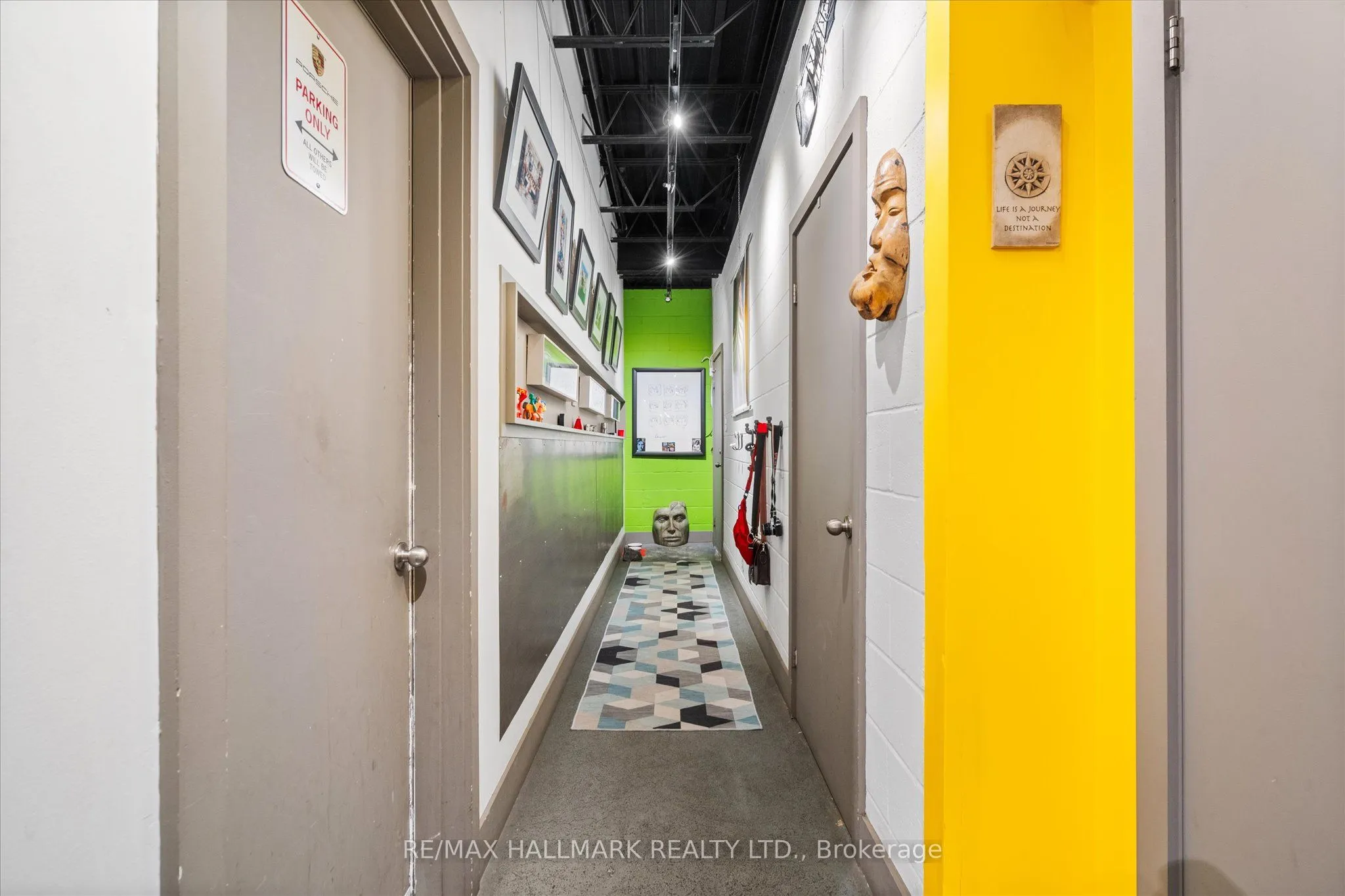 Duplex interior view at 2400 St. Clair Avenue Toronto