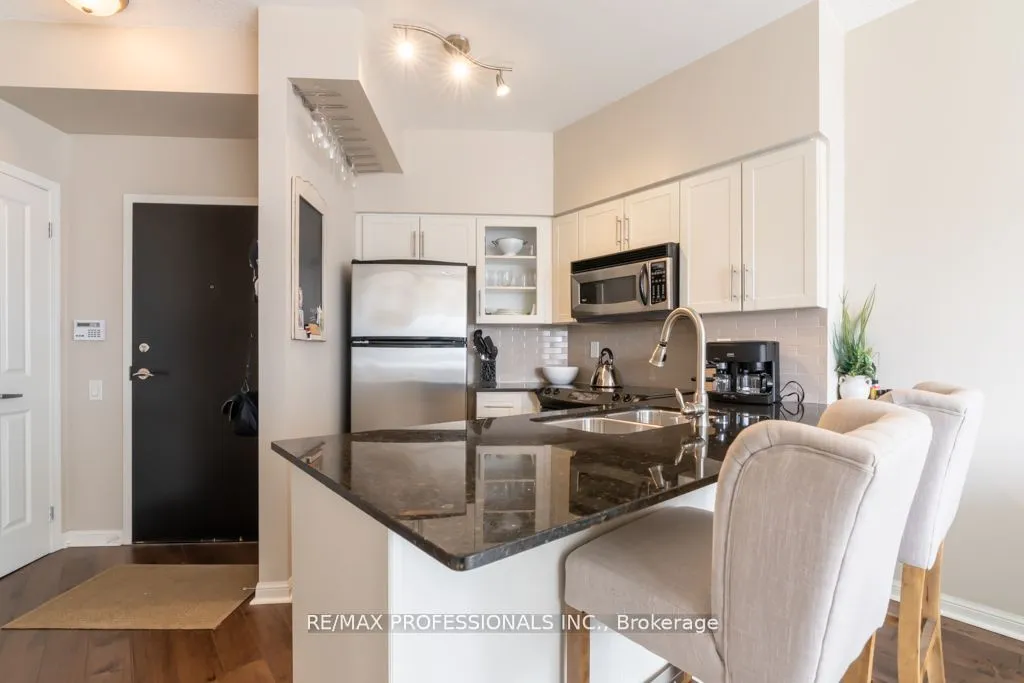 Condo Apartment living room at 15 Windermere Avenue Toronto