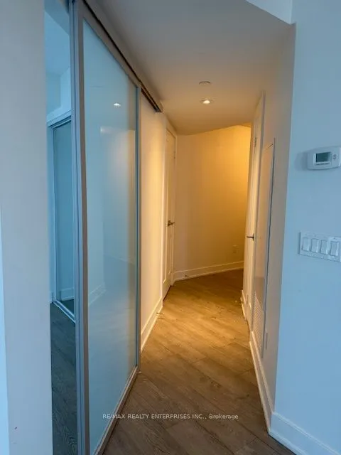 Condo Apartment kitchen at 7 Mabelle Avenue Toronto